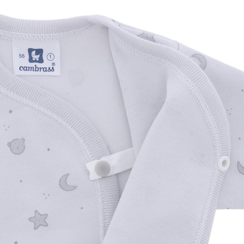 Pijama largo cruzado 2 pc Teddy de Cambrass