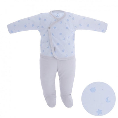 Pijama largo cruzado 2 pc Teddy de Cambrass