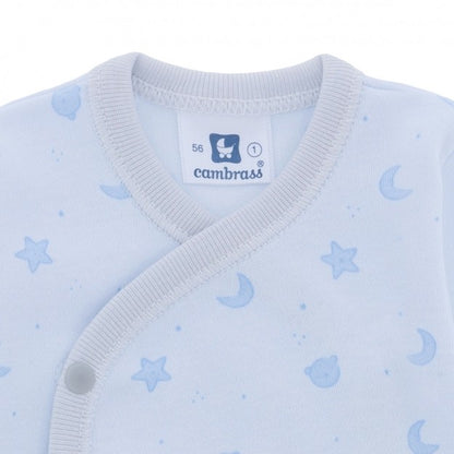 Pijama largo cruzado 2 pc Teddy de Cambrass