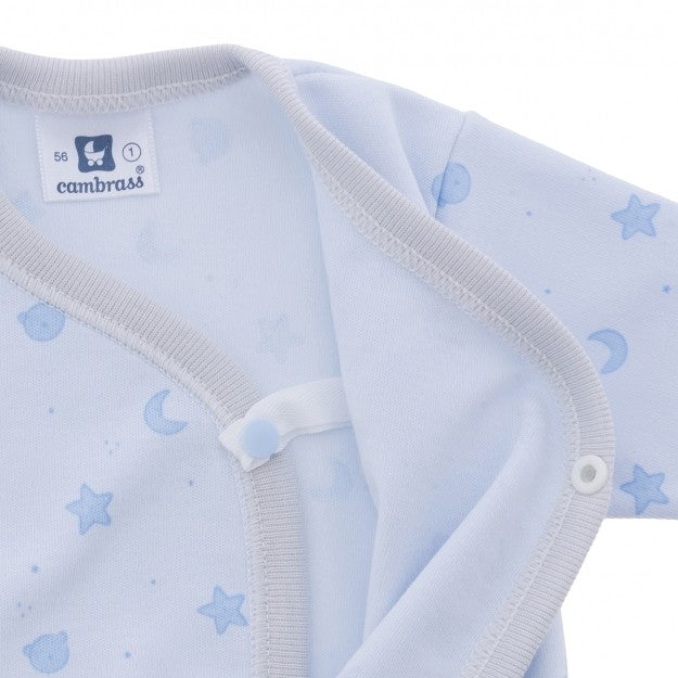 Pijama largo cruzado 2 pc Teddy de Cambrass
