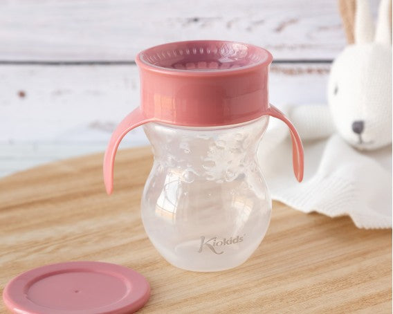 Taza Aprendizaje Step 3 Con Asas 270ml de Kiokids