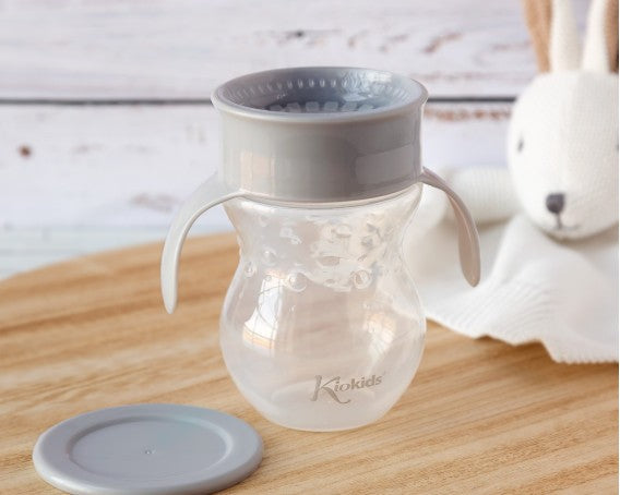 Taza Aprendizaje Step 3 Con Asas 270ml de Kiokids
