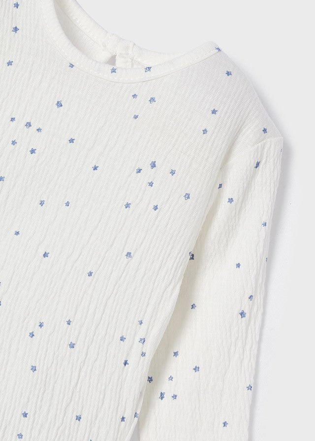 Conjunto peto de tricot para recién nacido ECOFRIENDS de Mayoral