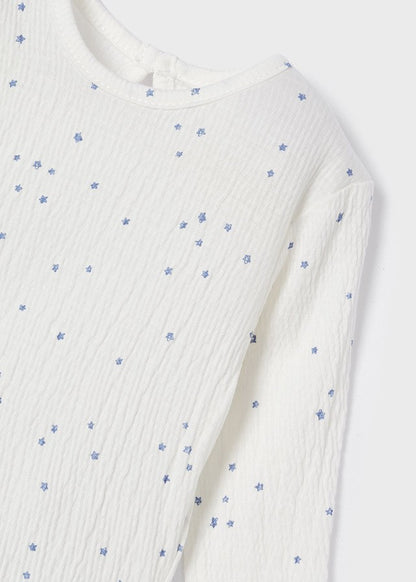 Conjunto peto de tricot para recién nacido ECOFRIENDS de Mayoral