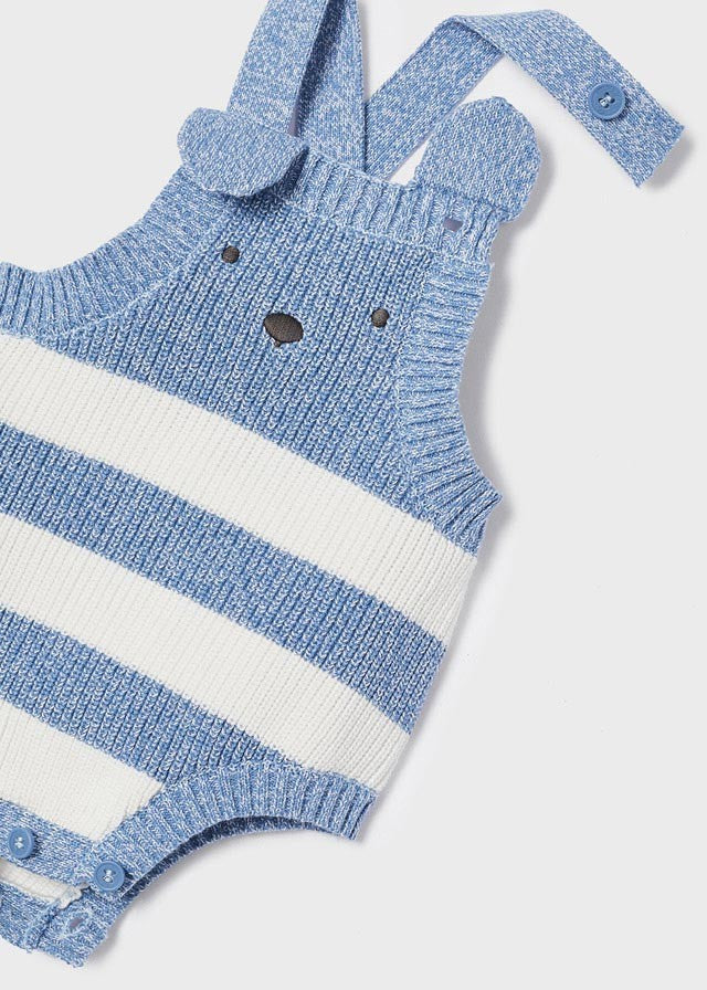 Conjunto peto de tricot para recién nacido ECOFRIENDS de Mayoral