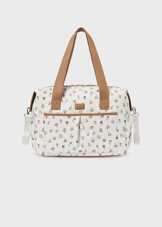 Bolso maternal canastilla estampado de Mayoral