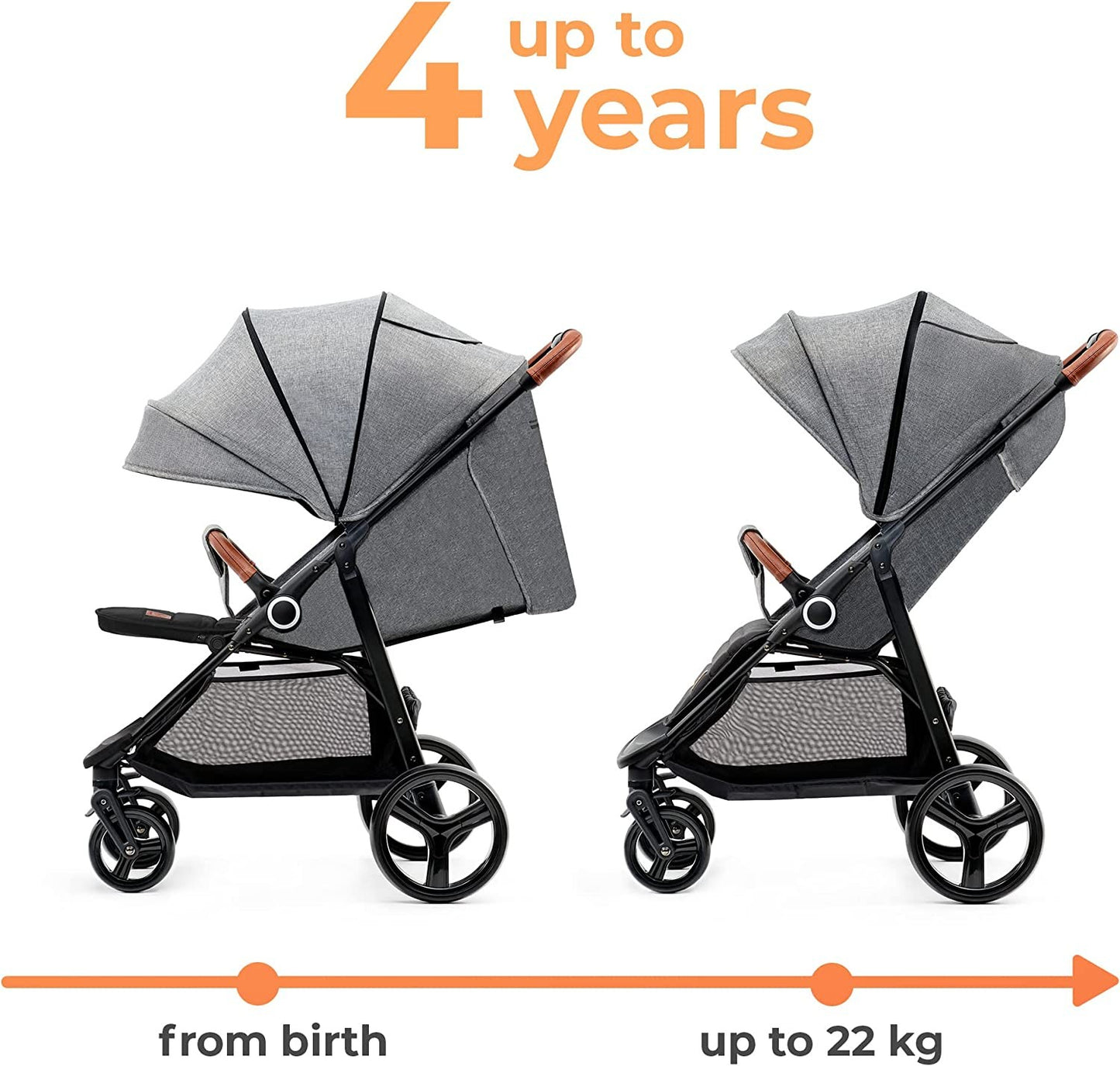 Silla Paseo Grande Plus Kinderkraft