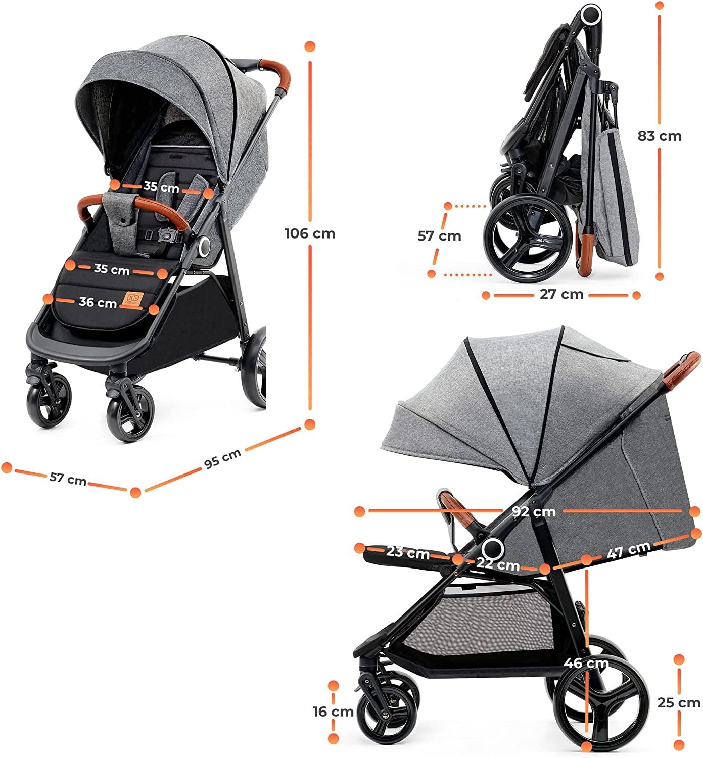 Silla Paseo Grande Plus Kinderkraft