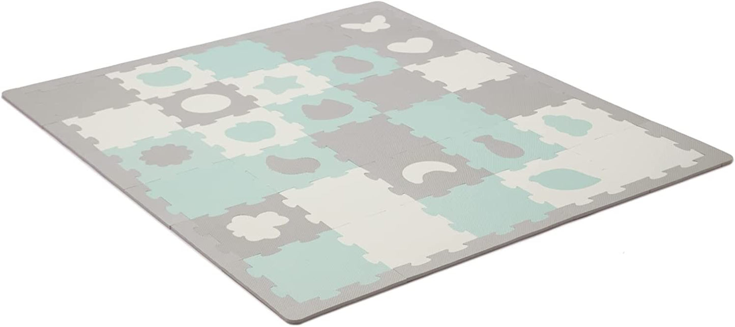 Alfombra puzzle para bebe LUNO SHAPES de Kinderkraft