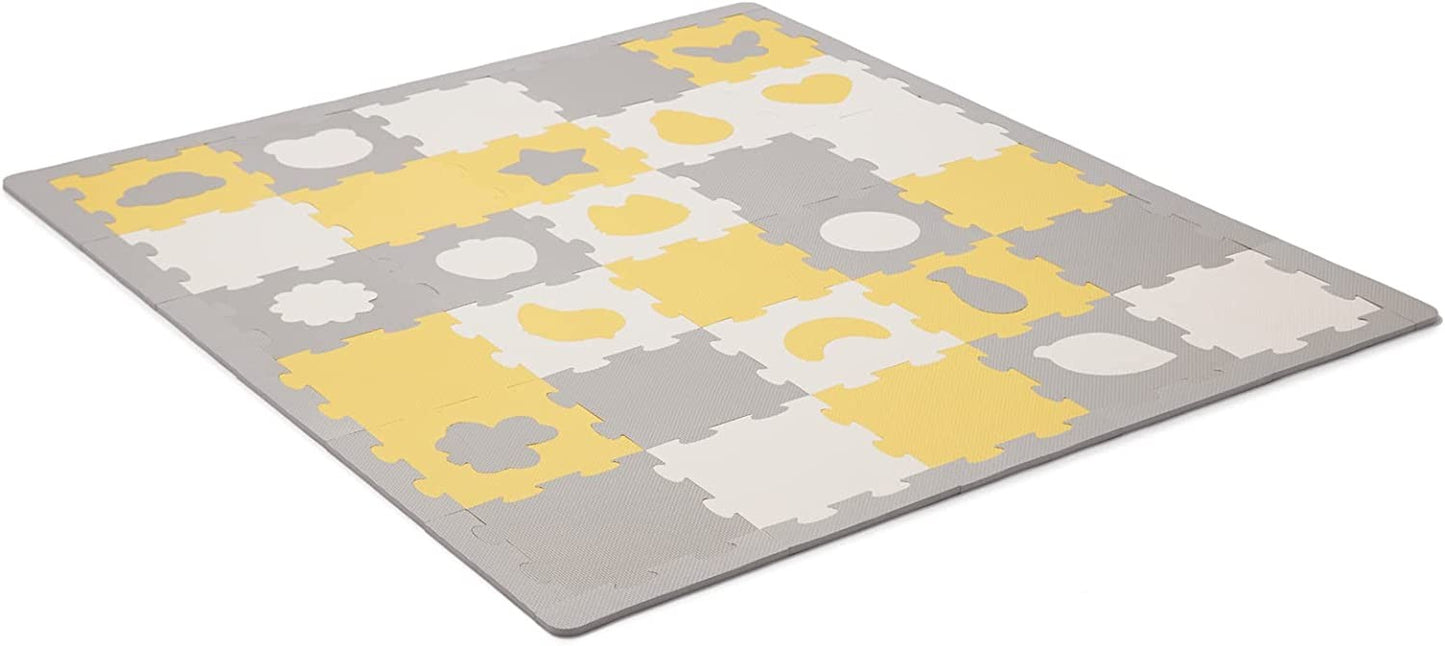 Alfombra puzzle para bebe LUNO SHAPES de Kinderkraft