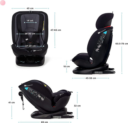 Silla de Coche giratoria Isofix XPEDITION de Kinderkraft