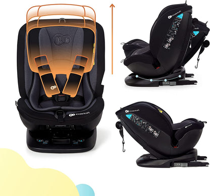 Silla de Coche giratoria Isofix XPEDITION de Kinderkraft
