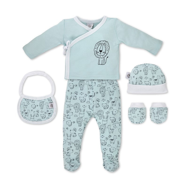 Set Regalo Primera  Puesta  Bamboo León de Interbaby