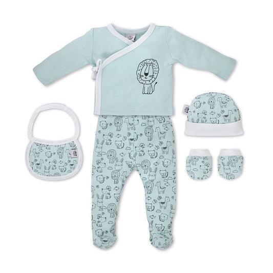 Set Regalo Primera  Puesta  Bamboo León de Interbaby