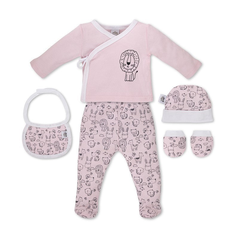 Set Regalo Primera  Puesta  Bamboo León de Interbaby