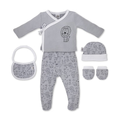 Set Regalo Primera  Puesta  Bamboo León de Interbaby