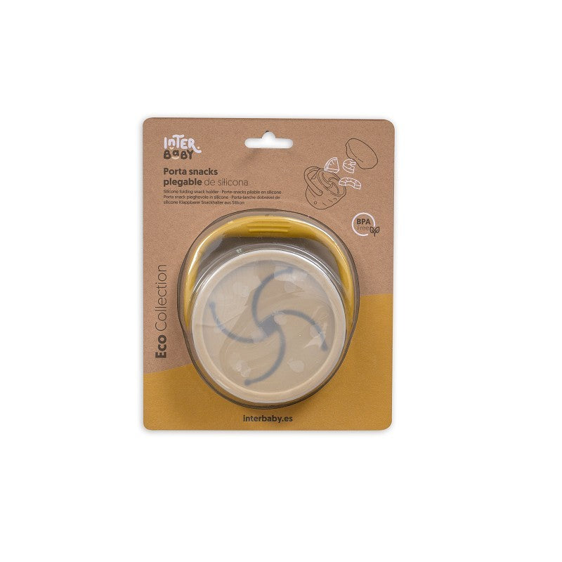 Porta Snacks Plegable de Silicona de Interbaby