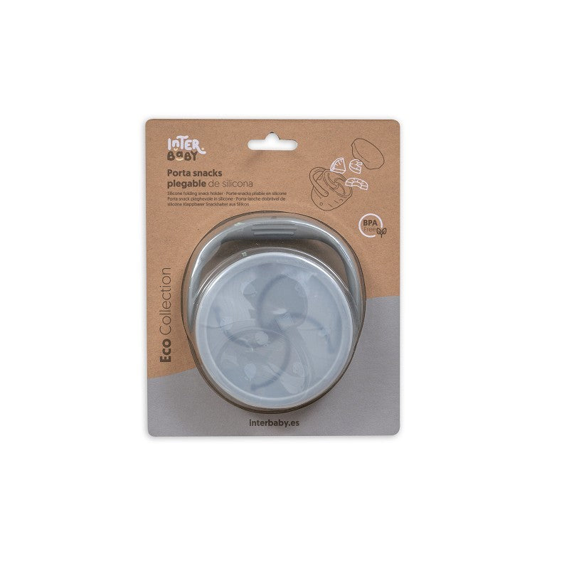 Porta Snacks Plegable de Silicona de Interbaby