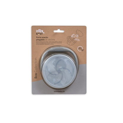 Porta Snacks Plegable de Silicona de Interbaby