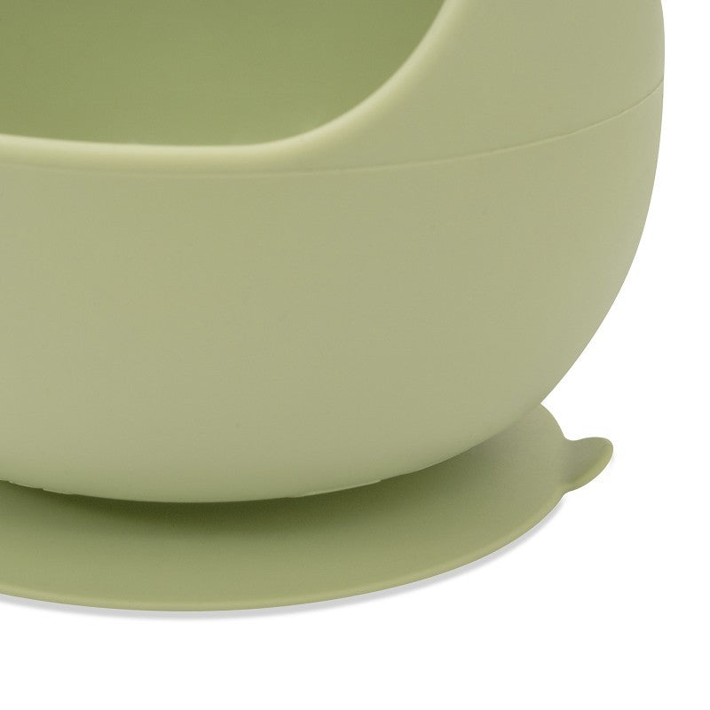 Cuenco con Ventosa + Cuchara de Silicona de Interbaby