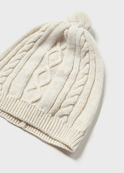 Conjunto Polaina y Gorro de tricot  ECOFRIENDS de Mayoral