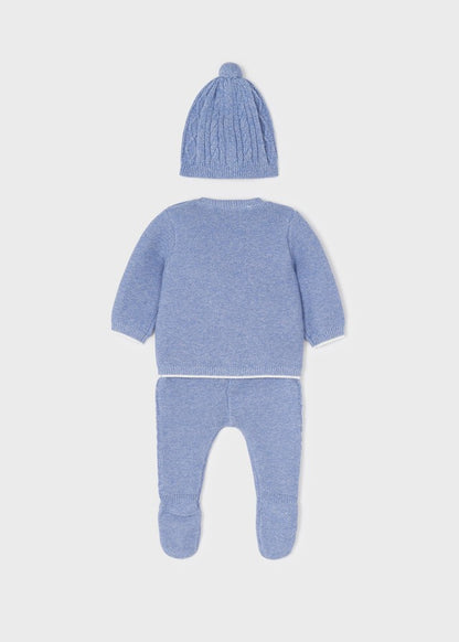 Conjunto Polaina y Gorro de tricot  ECOFRIENDS de Mayoral