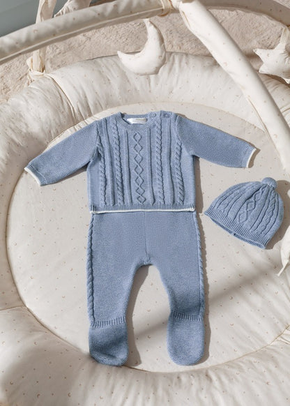 Conjunto Polaina y Gorro de tricot  ECOFRIENDS de Mayoral