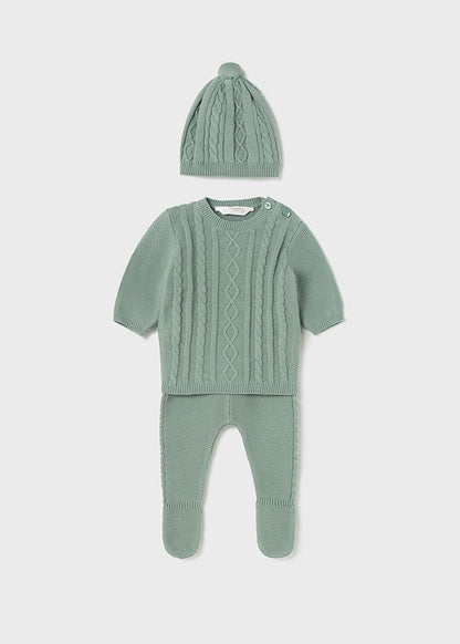 Conjunto Polaina y Gorro de tricot  ECOFRIENDS de Mayoral