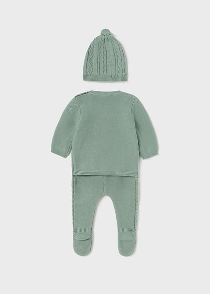 Conjunto Polaina y Gorro de tricot  ECOFRIENDS de Mayoral
