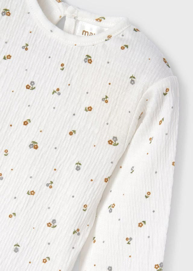 Conjunto peto de tricot para recién nacido ECOFRIENDS de Mayoral