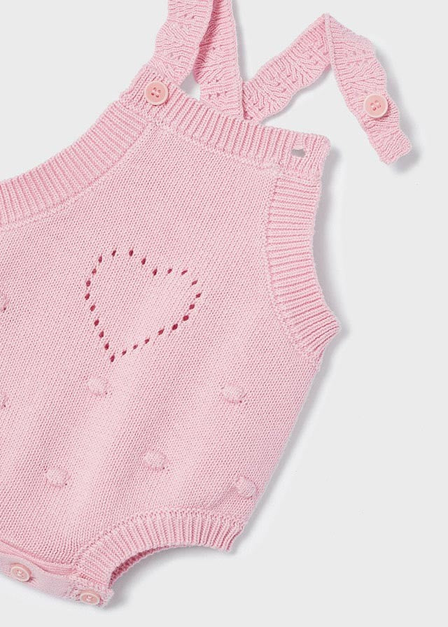 Conjunto peto de tricot para recién nacido ECOFRIENDS de Mayoral