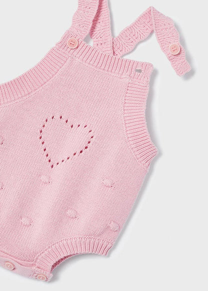 Conjunto peto de tricot para recién nacido ECOFRIENDS de Mayoral
