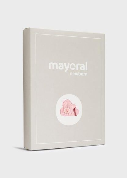 Conjunto peto de tricot para recién nacido ECOFRIENDS de Mayoral