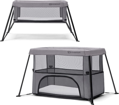 Cuna de Viaje para bebé MOVI de Kinderkraft