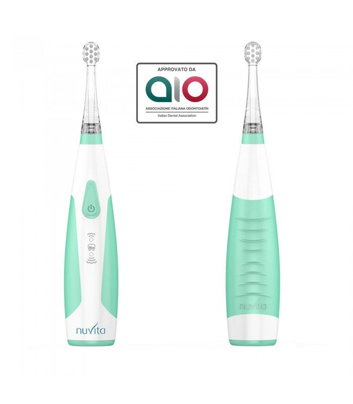 Cepillo De Dientes Eléctrico Para Bebés y Niños Sonic Clean & Care Nuvita