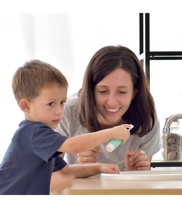 Cepillo De Dientes Eléctrico Para Bebés y Niños Sonic Clean & Care Nuvita