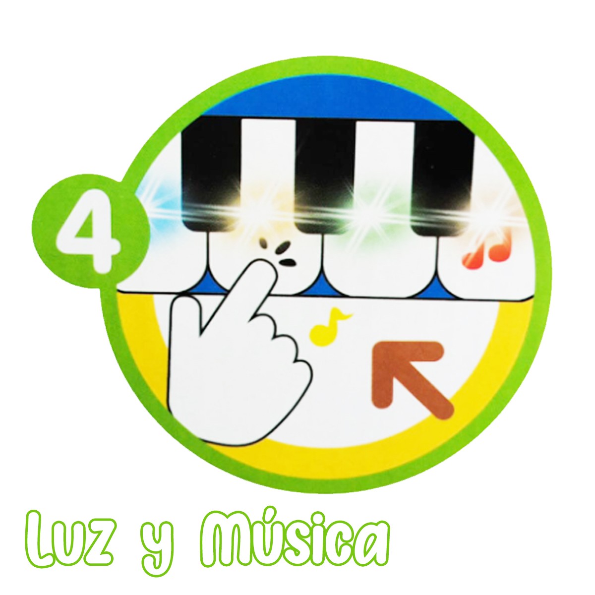Manta de juego Gym Playmat "PIANO" de Lorelli