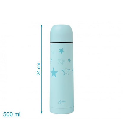 Termo Para Líquidos 500ML Corazones y Estrellas De Kiokids