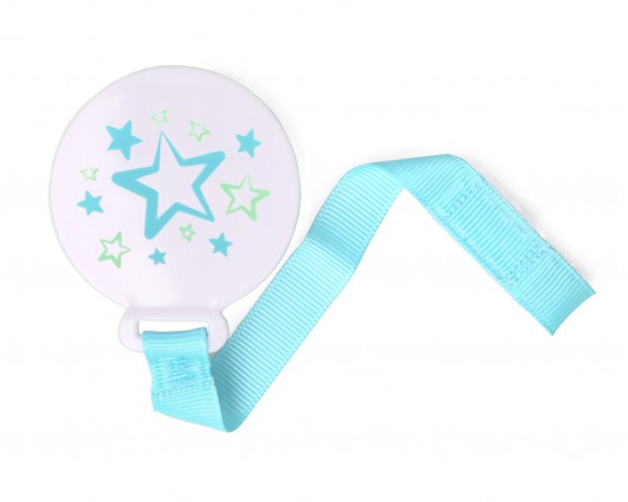 Pinza Sujetachupete Corazón/Estrella/Gatito de Kiokids