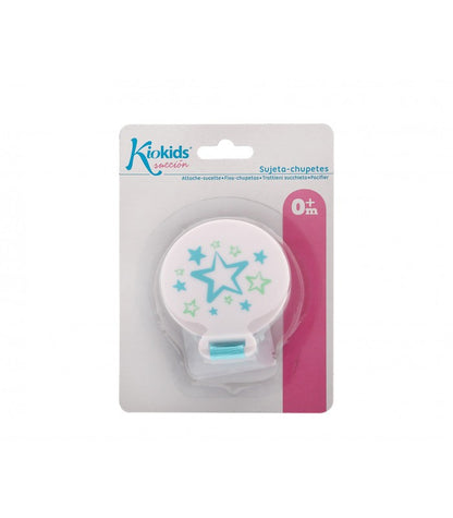 Pinza Sujetachupete Corazón/Estrella/Gatito de Kiokids