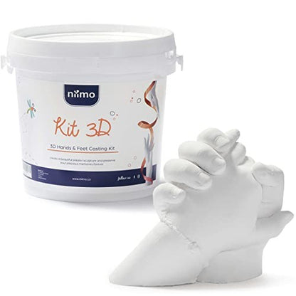 Molde para manos y pies de bebe de Niimo