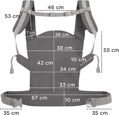 Mochila Portabebé NINO Confetti de Kinderkraft