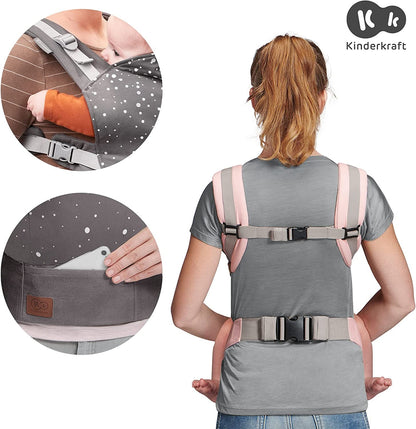 Mochila Portabebé NINO Confetti de Kinderkraft
