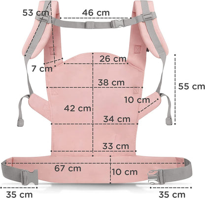 Mochila Portabebé NINO Confetti de Kinderkraft