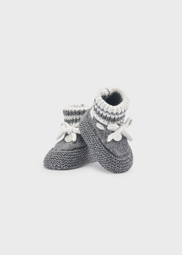 Patucos de tricot para recién nacido ECOFRIENDS de Mayoral