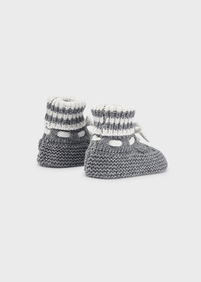 Patucos de tricot para recién nacido ECOFRIENDS de Mayoral