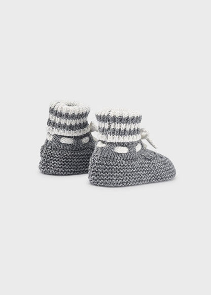 Patucos de tricot para recién nacido ECOFRIENDS de Mayoral