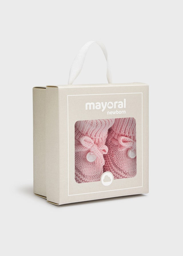 Patucos de tricot para recién nacido ECOFRIENDS de Mayoral