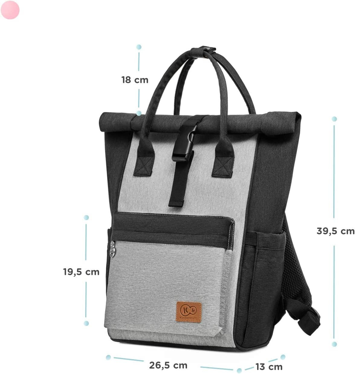 MOCHILA UNIVERSAL MOONPACK CONFETTI DE KINDERKRAFT