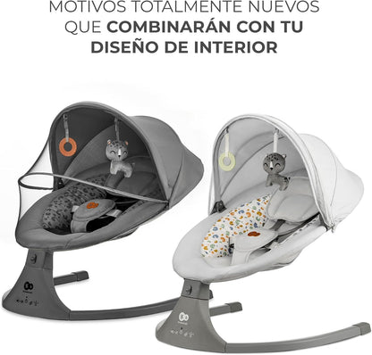 Kinderkraft - Hamaca Lumi 2 - Columpio eléctrico